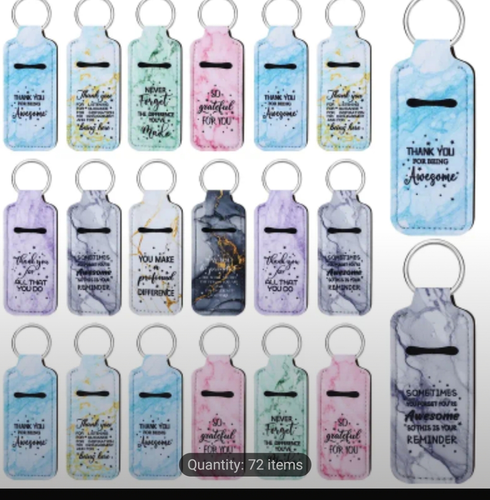 Keychain Chapstick Holder - Chose 1 - Picture 2 of 9